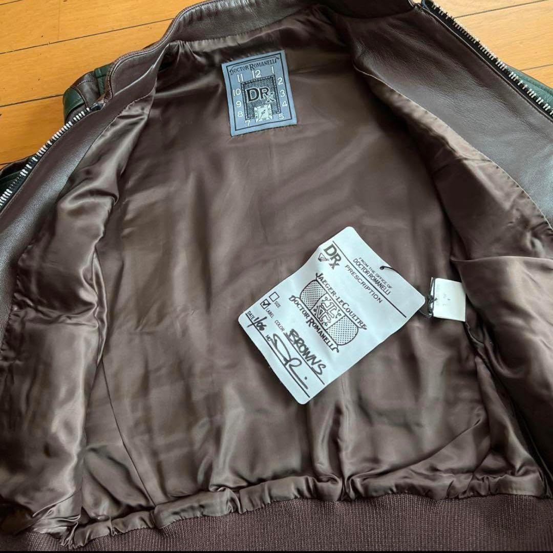 新品　Dr.romanelli x Jaeger lecoultre レザー Dr.romanelli x Jaeger lecoultre レザー ファッション